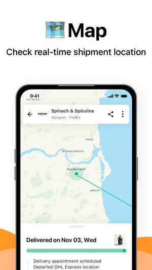 AfterShip Package Tracker screenshot 2