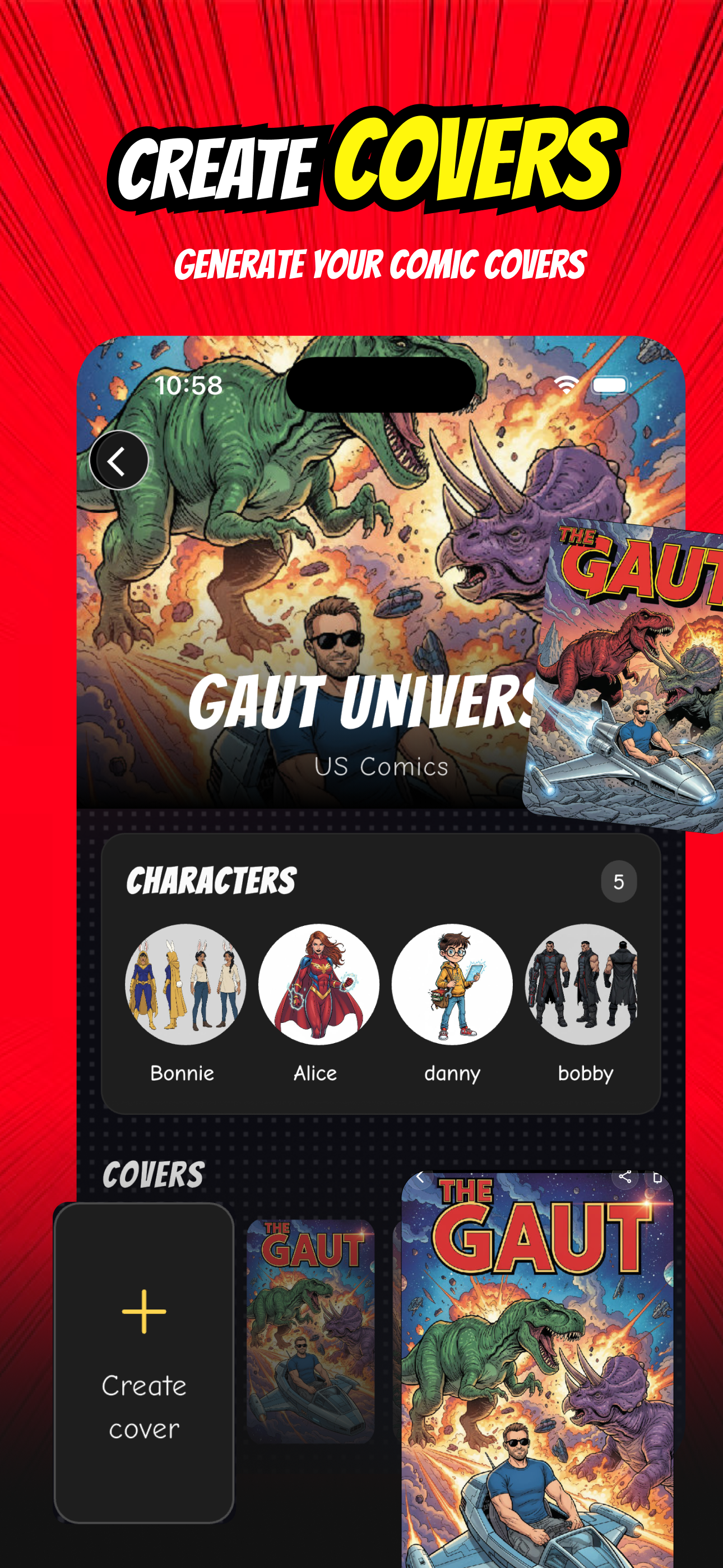 Comic Book & Manga Maker AI screenshot 7