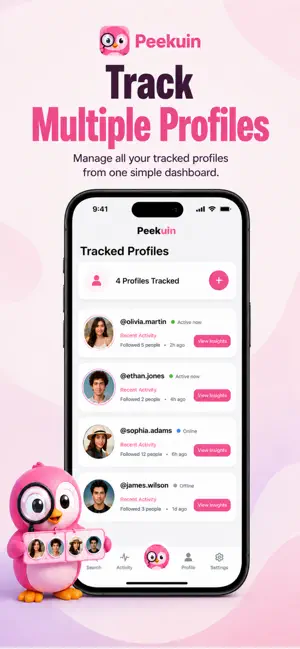 Peekuin : Ghost follow tracker screenshot 3
