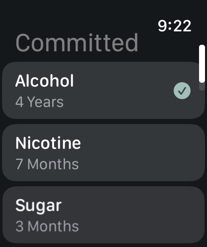 Committed: Sobriety Tracker screenshot 11