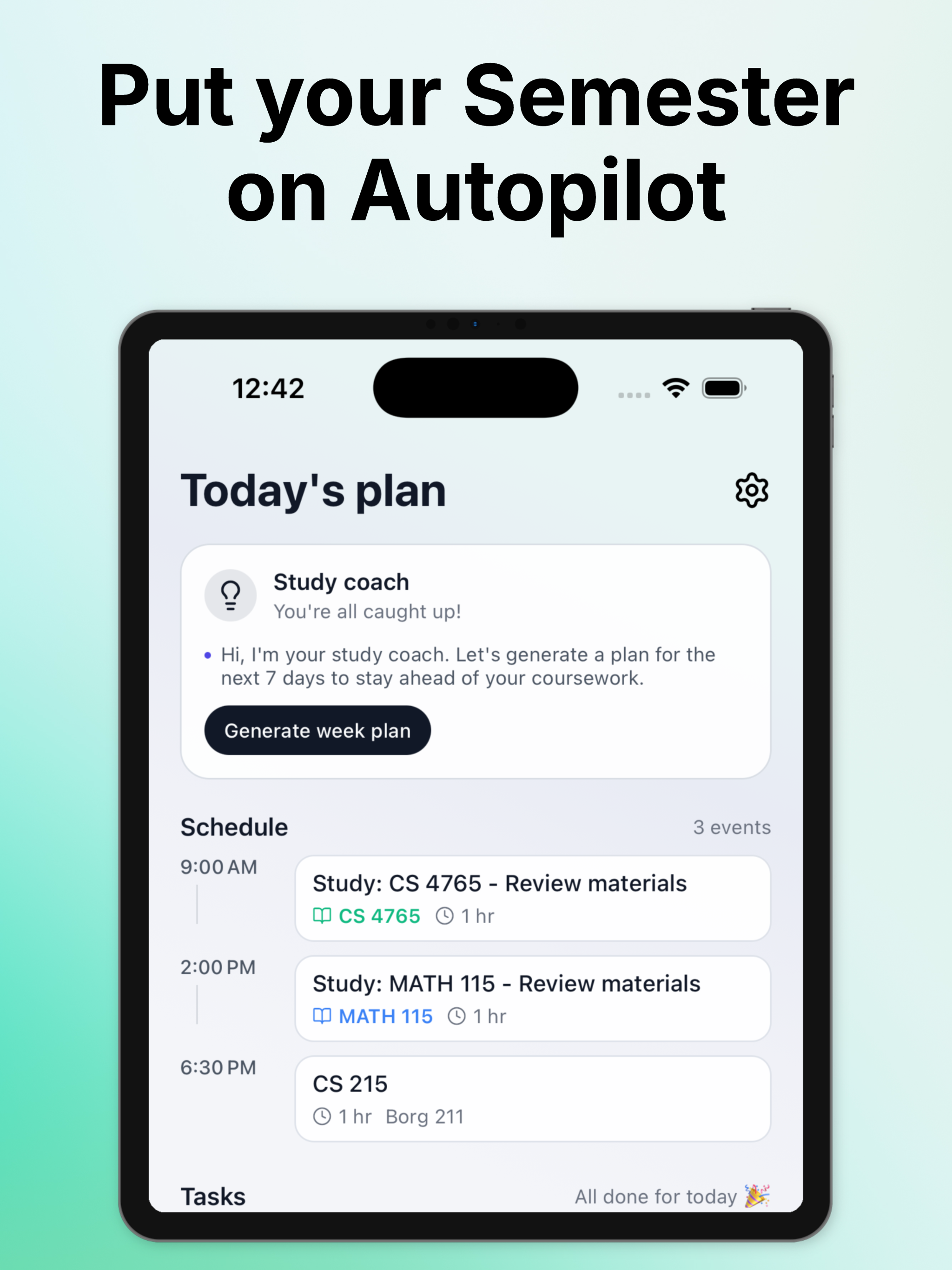 Ahead - AI Student Planner screenshot 6