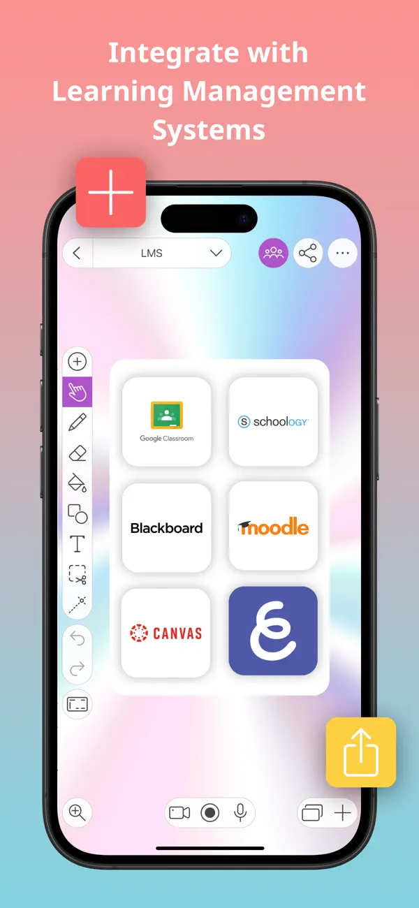 Whiteboard Explain Everything iPhone App Screenshot 6 – Bildung