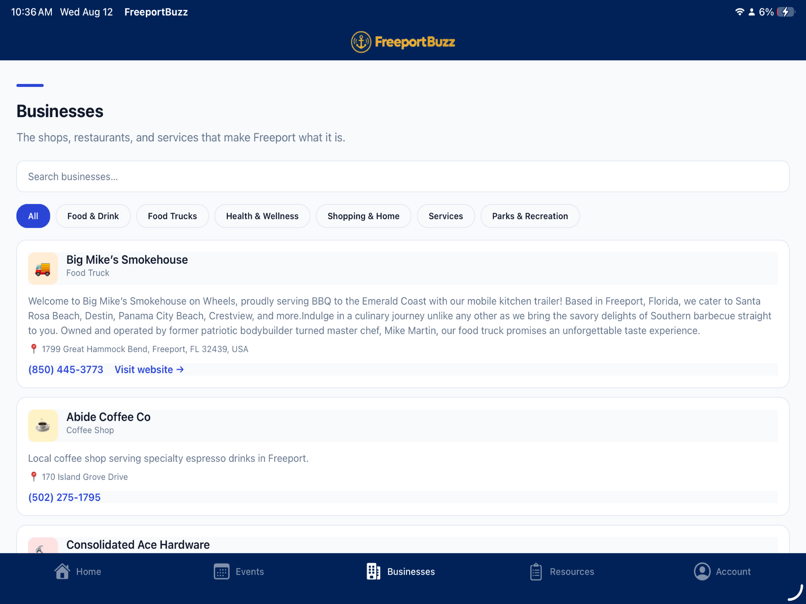 FreeportBuzz screenshot 12