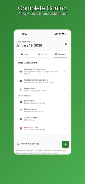 Friendly Expense Tracker Screenshot 8 of 8