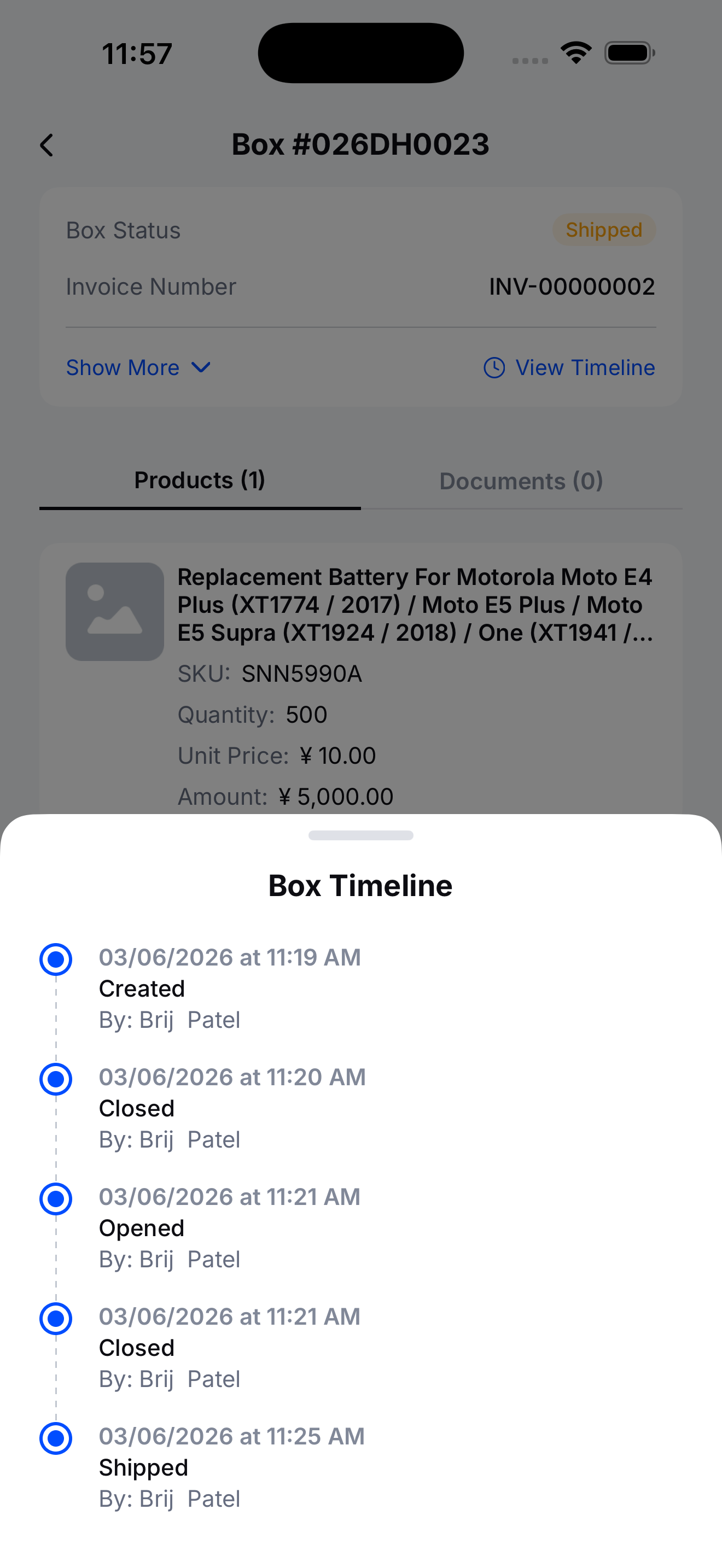 PO App screenshot 4