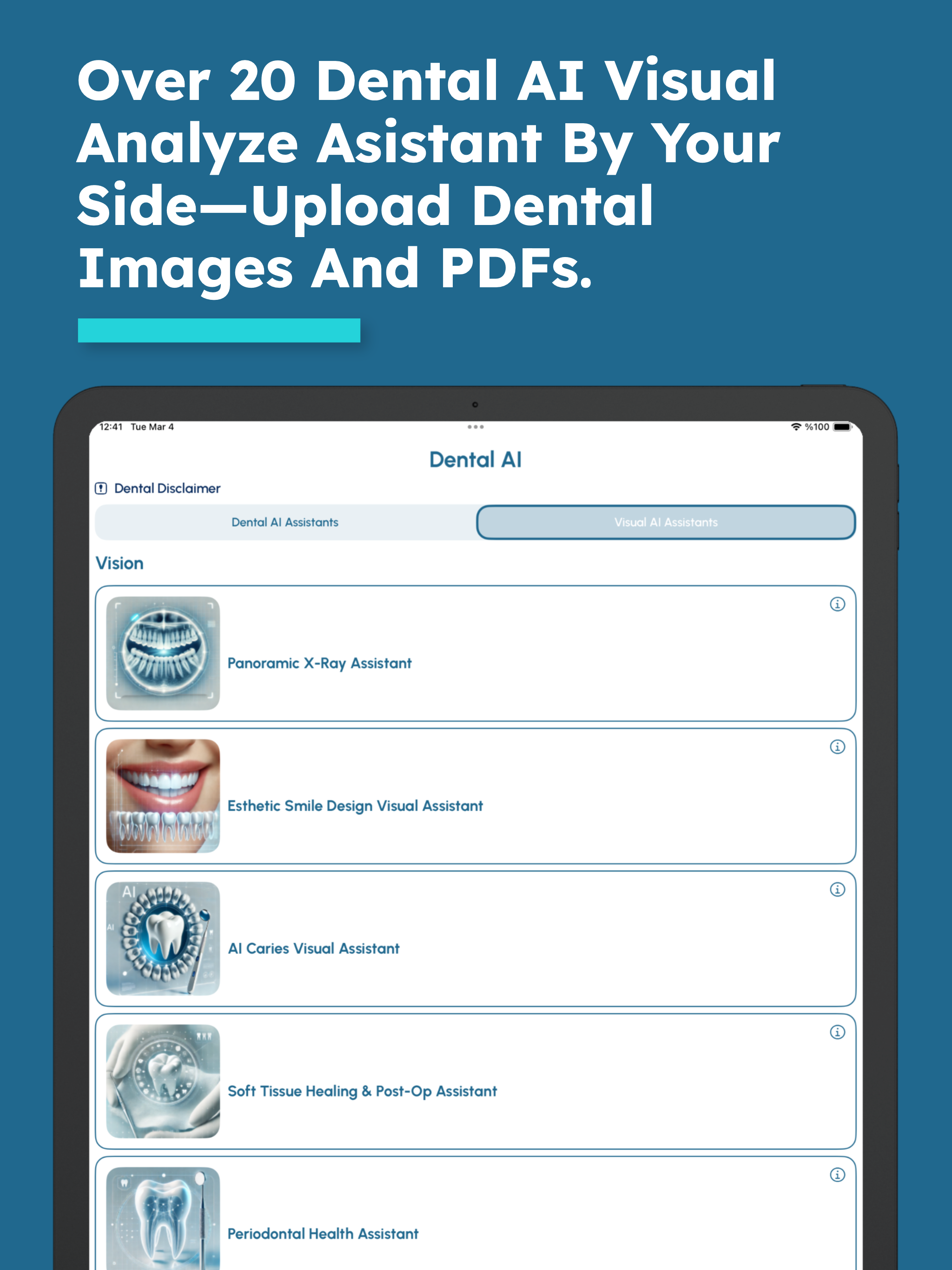 Dental AI:Assist for Dentistry