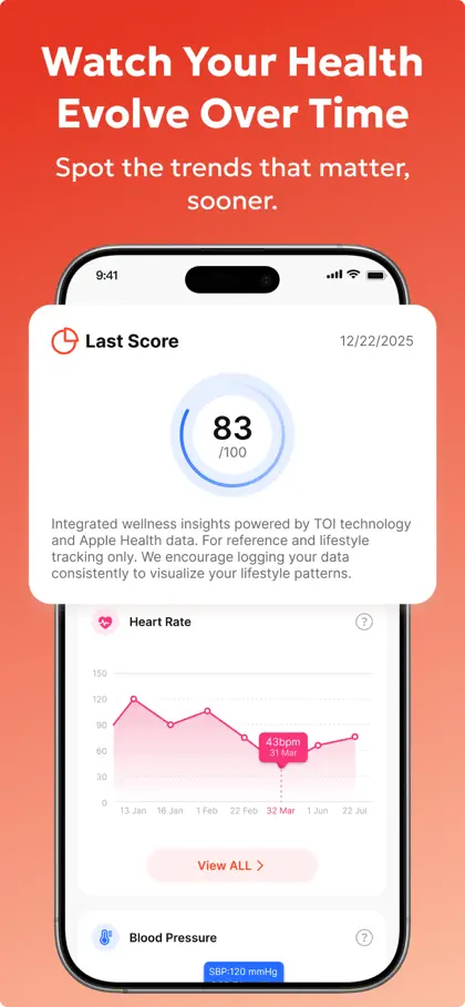 Screenshot 5 von 6 zu Calmia: Health Tracker