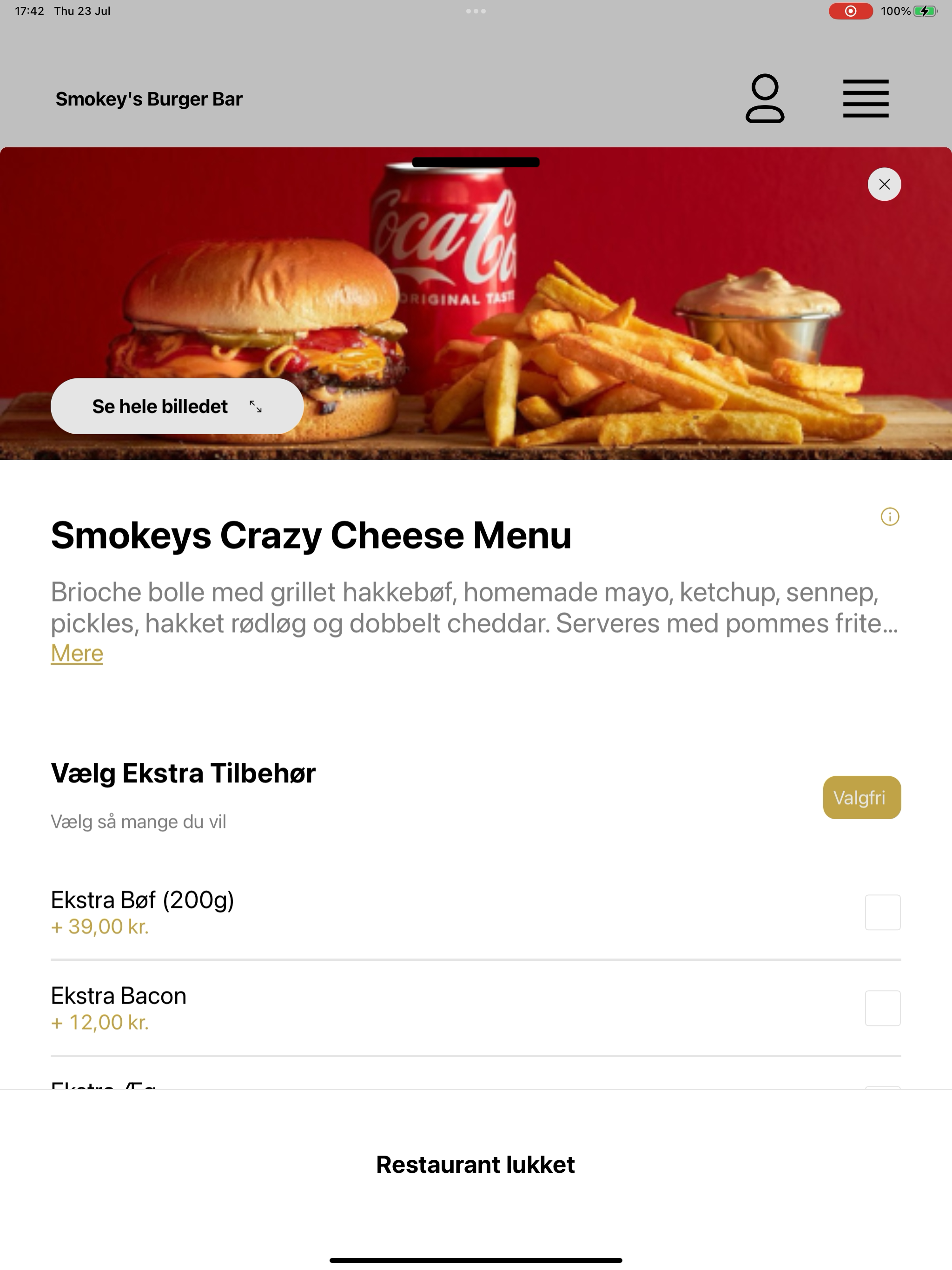 Smokey's Burger Bar screenshot 8