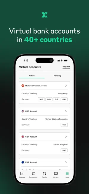 Currenxie Global Account screenshot 2