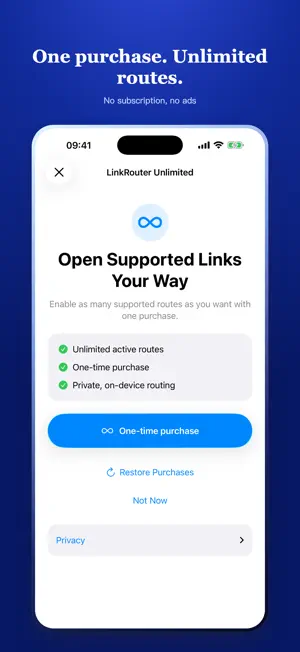 LinkRouter: Opener for Safari screenshot 4
