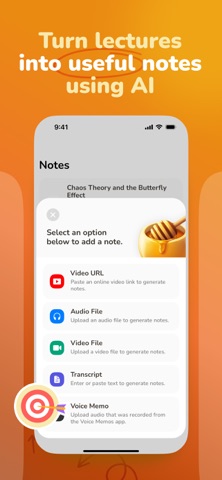 HoneyNote - AI Note Taker App screenshot