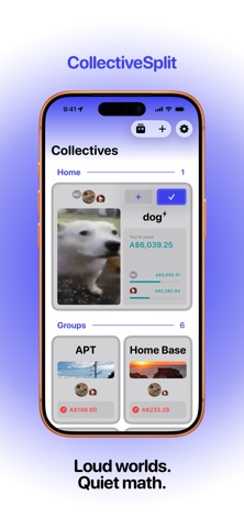 CollectiveSplit: Resolve Costs Screenshot 1 of 7