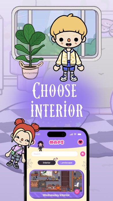Wednesday for Toca World Screenshot