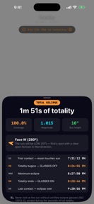 Totality: Eclipse AR Guide screenshot