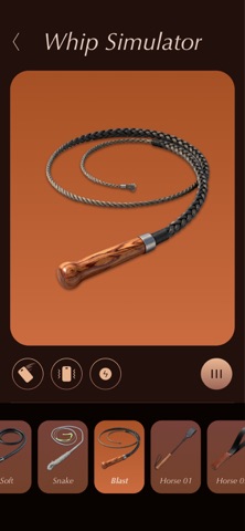 Whip Sound - Whip Simulator iPhone screenshot