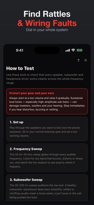 Speaker & Subwoofer Test screenshot 3
