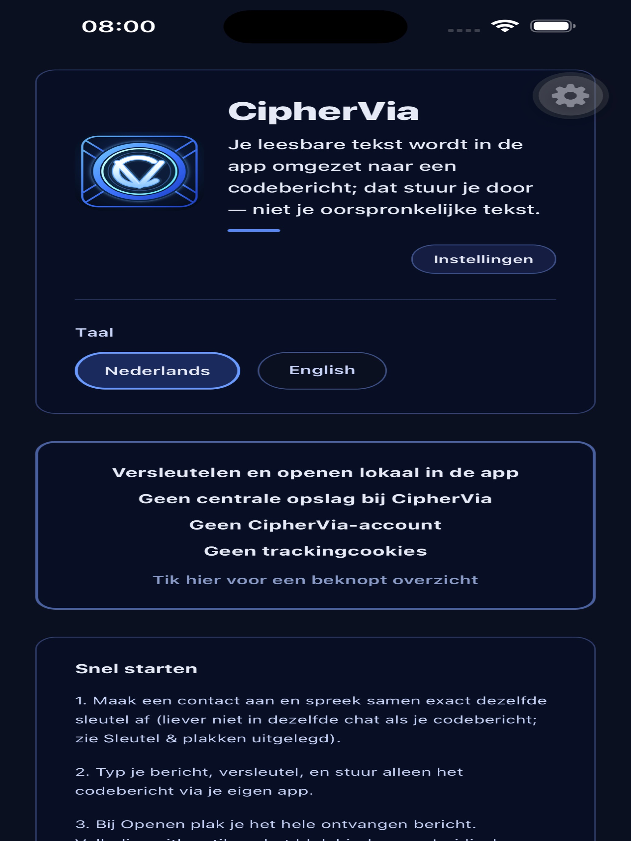 CipherVia screenshot 12