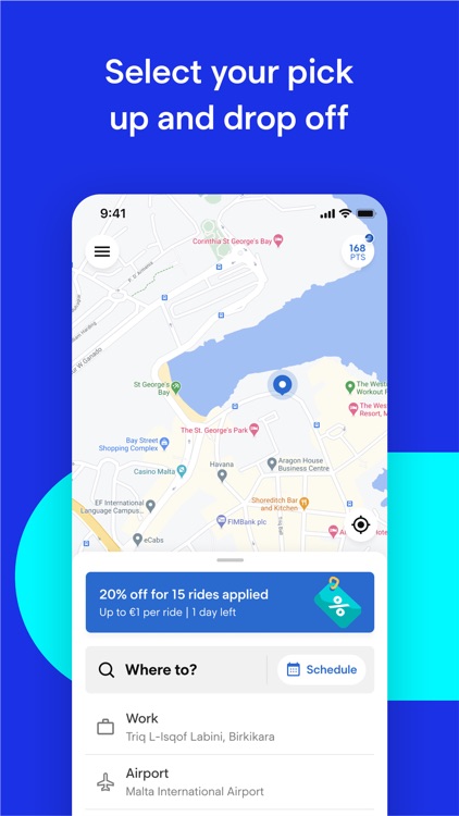 eCabs: Request a Ride