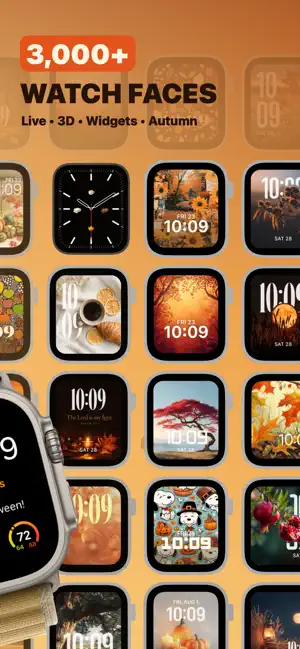Watch Faces: Fall Aesthetic screenshot 3