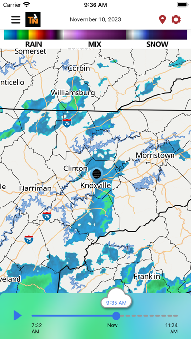 eastTNweather Screenshot