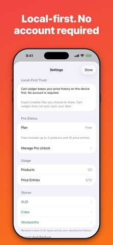 Cart Ledger Screenshot 6 of 7