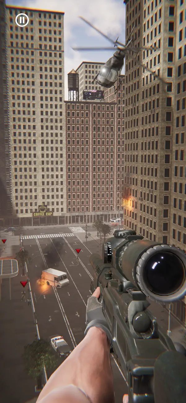 #4. Sniper Agent: Offline Shooter (iOS) Ved: Alda Games s.r.o.
