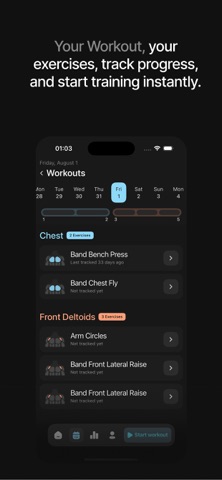 Lyfe – Workout Tracker Gym Log Screenshot 8 of 10