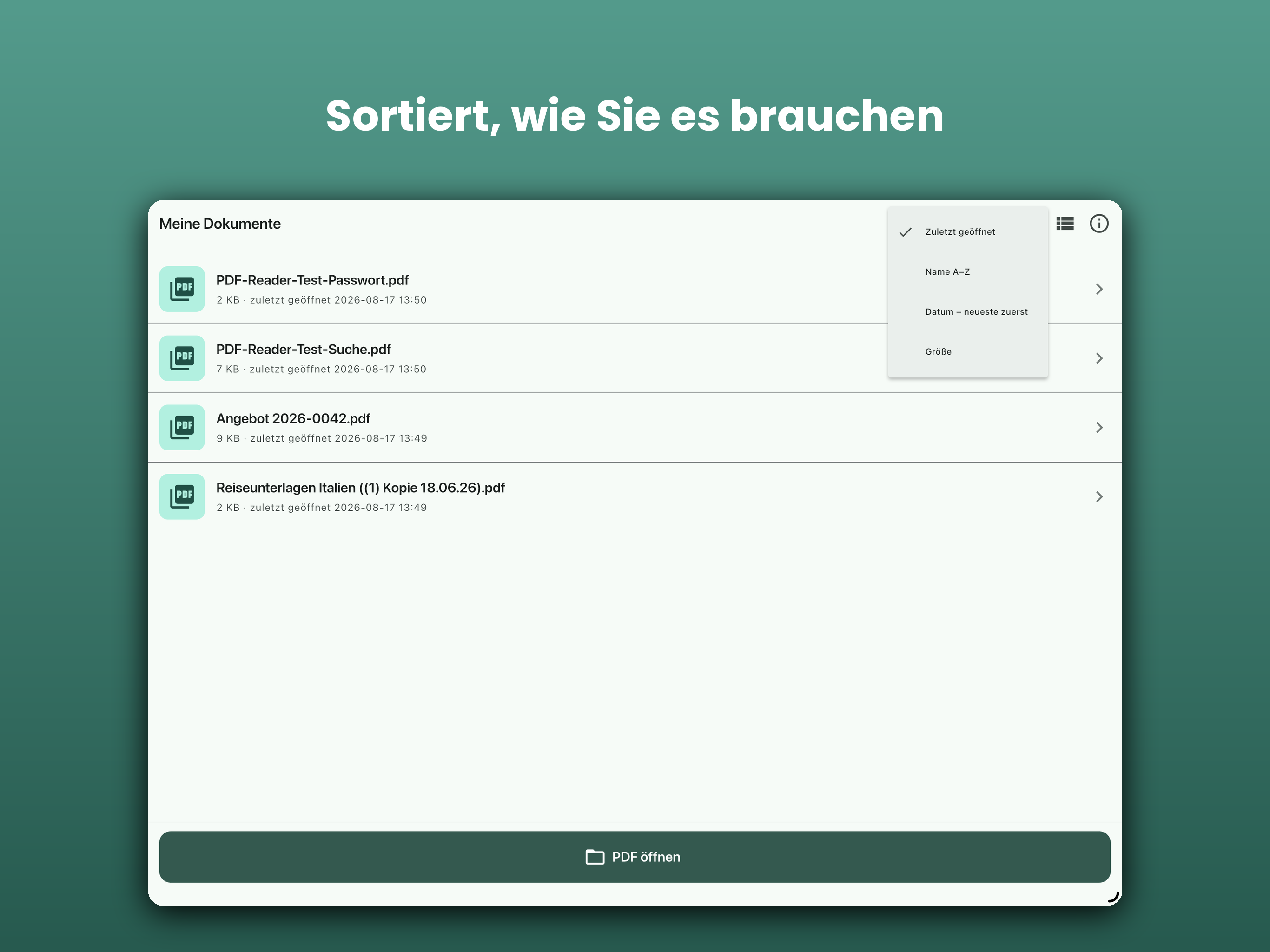 PDF Reader – werbefrei screenshot 11