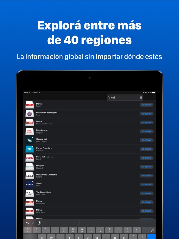 Screenshot #5 pour Periódicos Chilenos