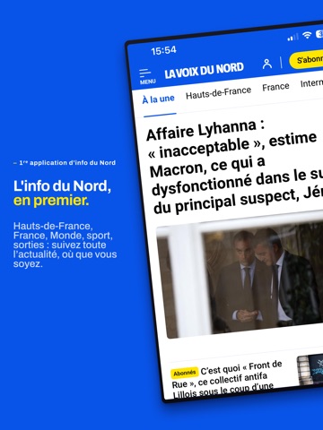 La Voix du Nord - Actualités iPad screenshot 1