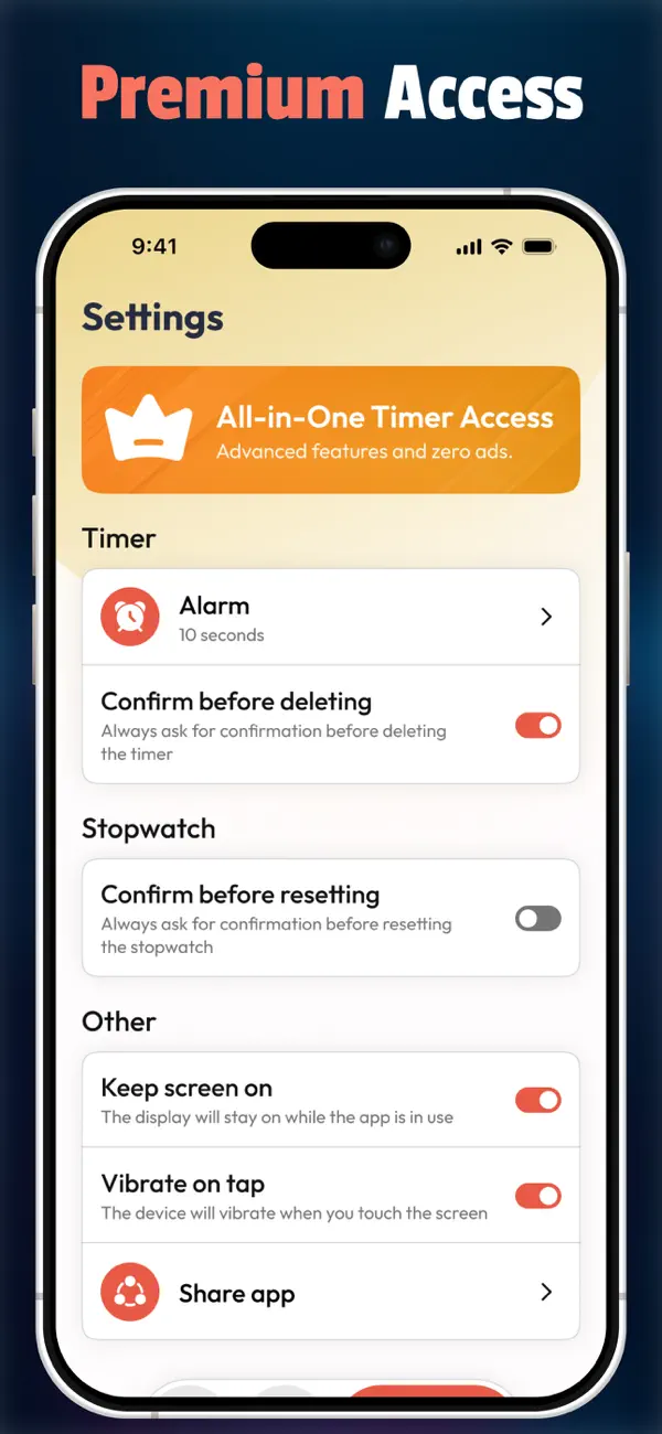 #5. Multi Timer & Stopwatch (iOS) Ved: Shital Gorasiya