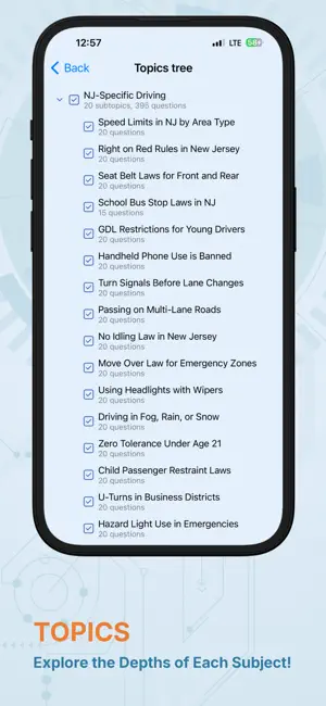 New Jersey DMV Practice Test screenshot 2
