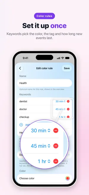 ColorCalendar - Color Planner screenshot 4