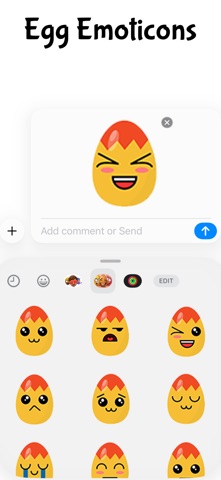 Egg Emoticons screenshot