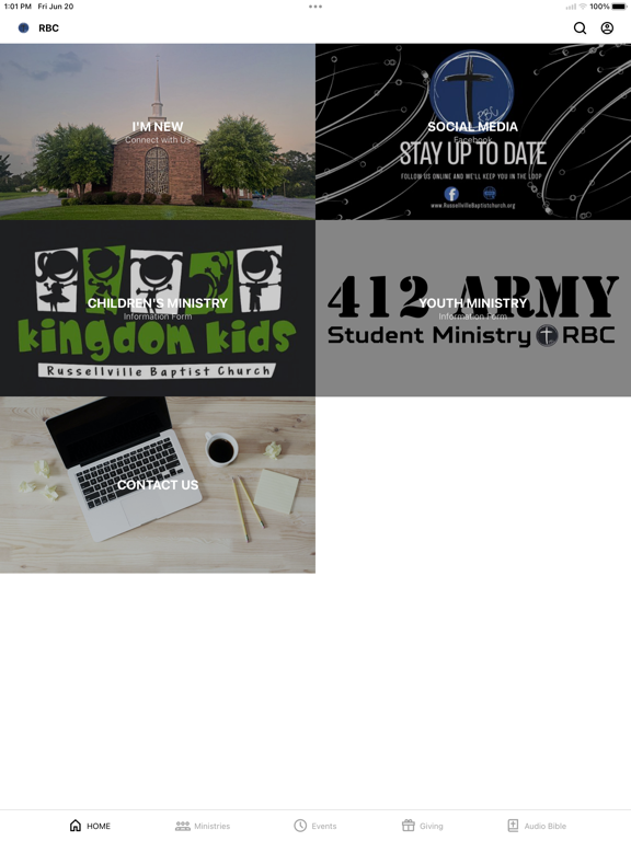 Screenshot #4 pour Russellville Baptist Church