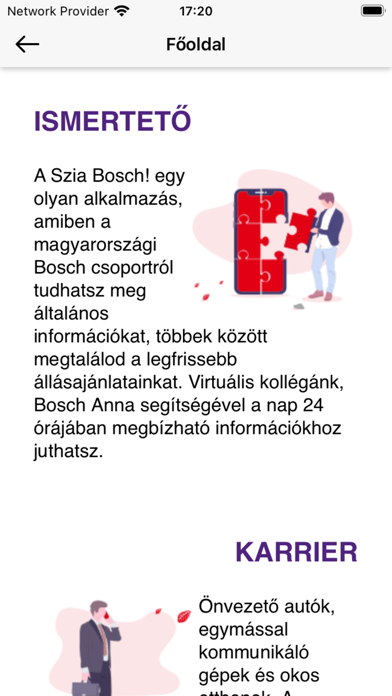 Szia Bosch! app Screenshot