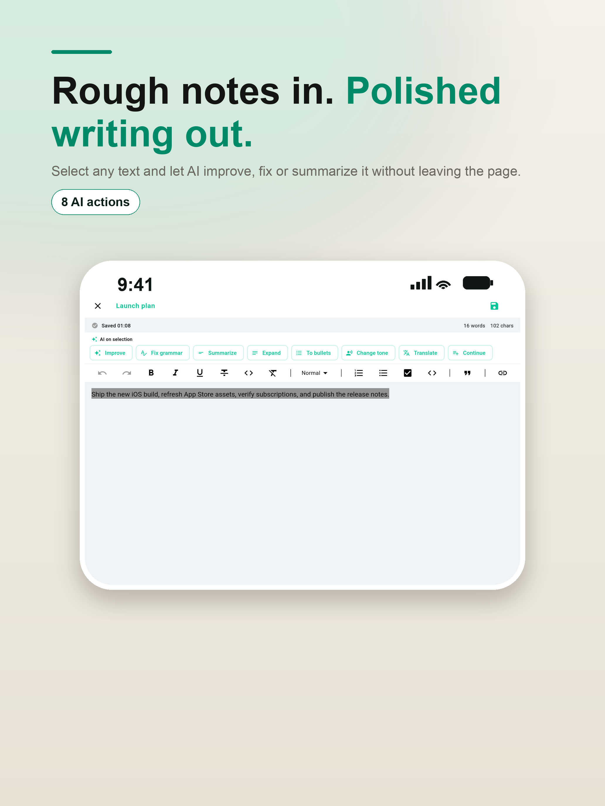 Instanotes AI: Notepad & Memo screenshot 6