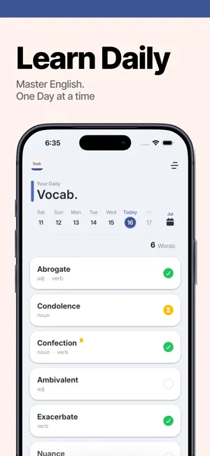 Daily Vocab: Learn New Words screenshot 3