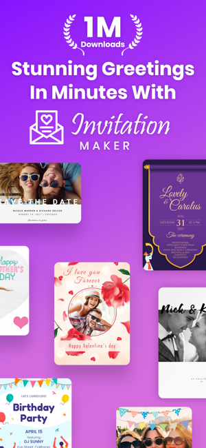 ‎Invitation Maker - Flyer Maker Screenshot