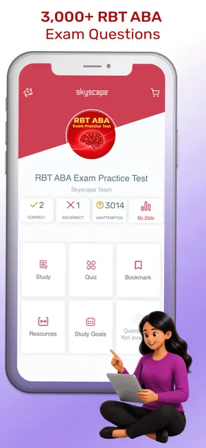 RBT ABA Exam Practice Test screenshot 3