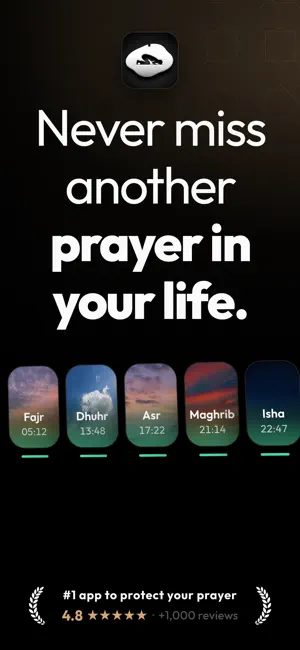 Khushu: Track Muslim Prayer screenshot 1