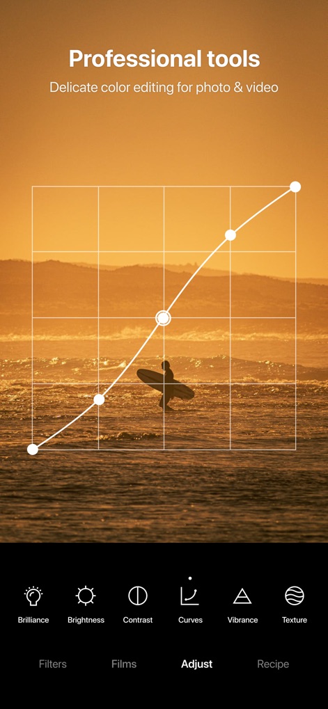 Foodie - Filter & Film Camera - Advanced Color Grading