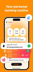 Skin Tanning, Rayz Fasting screenshot