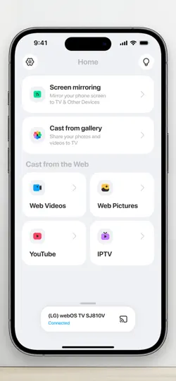 Ekran Yansıtma・Telefonu TV'ye iPhone Ekran Görüntüsü 5
