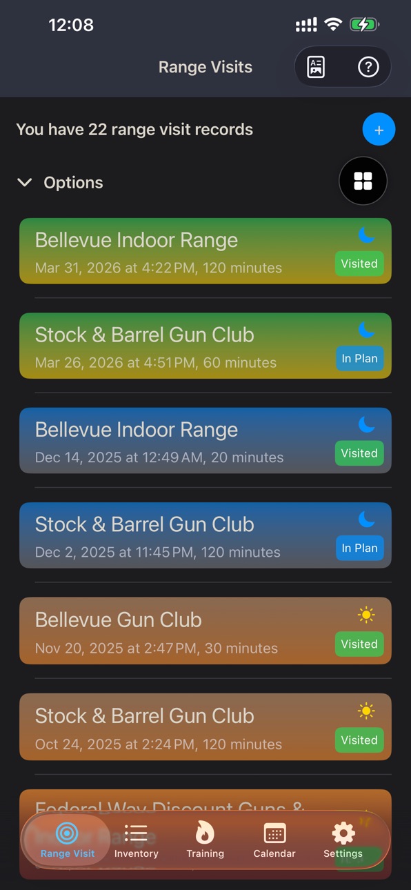 iPhone screenshot