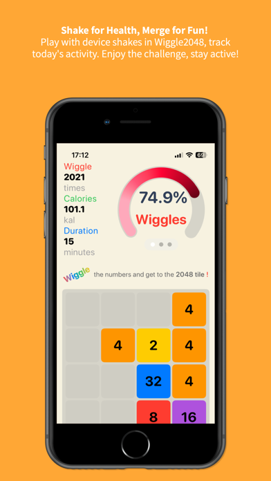 Screenshot #2 pour Wiggle2048
