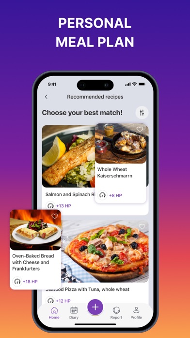 EatBeat Nutrition&Food Tracker Screenshot
