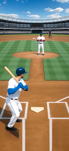 Baseball League Final Match 3D Screenshot 2 of 4
