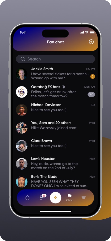 Qarabagh FK - qarabagh-fk-fan-chat-interface