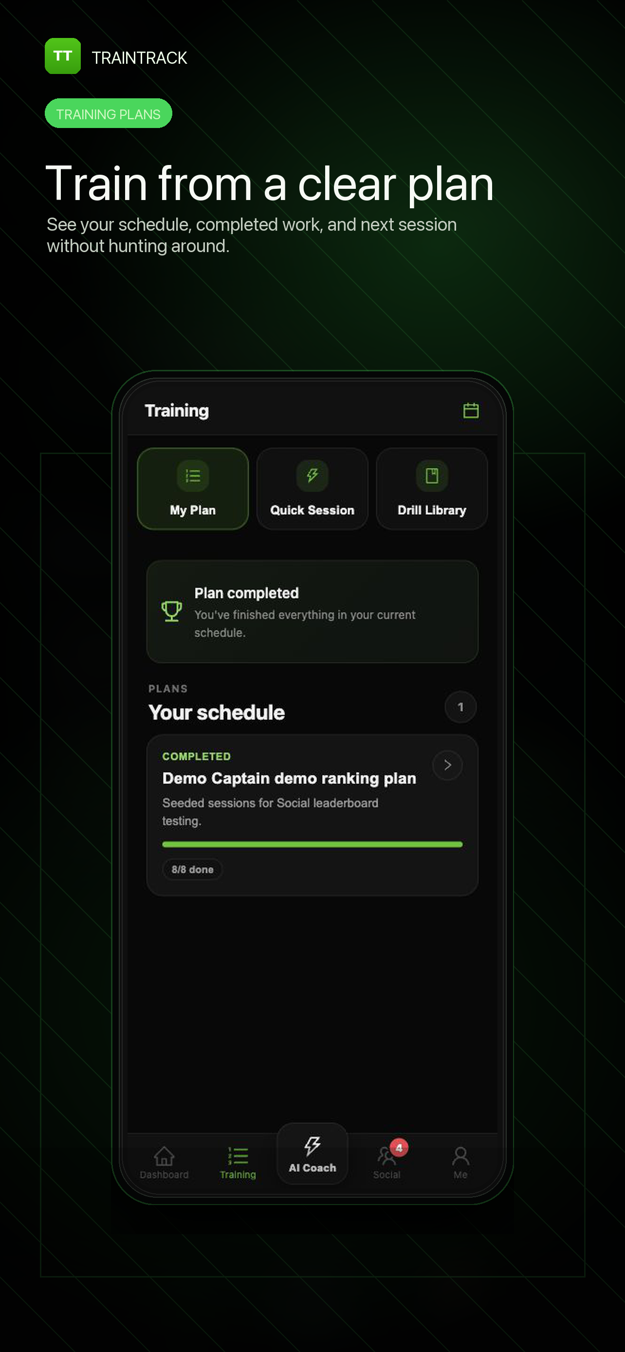 TrainTrack AI Coach screenshot 6